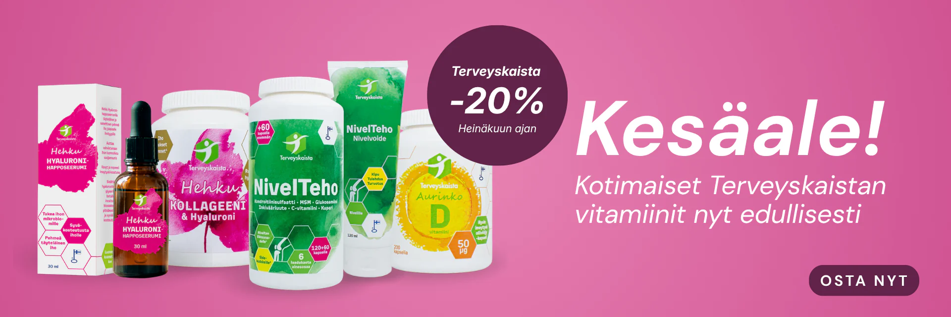 Tyyliä ja terveyttä edullisesti